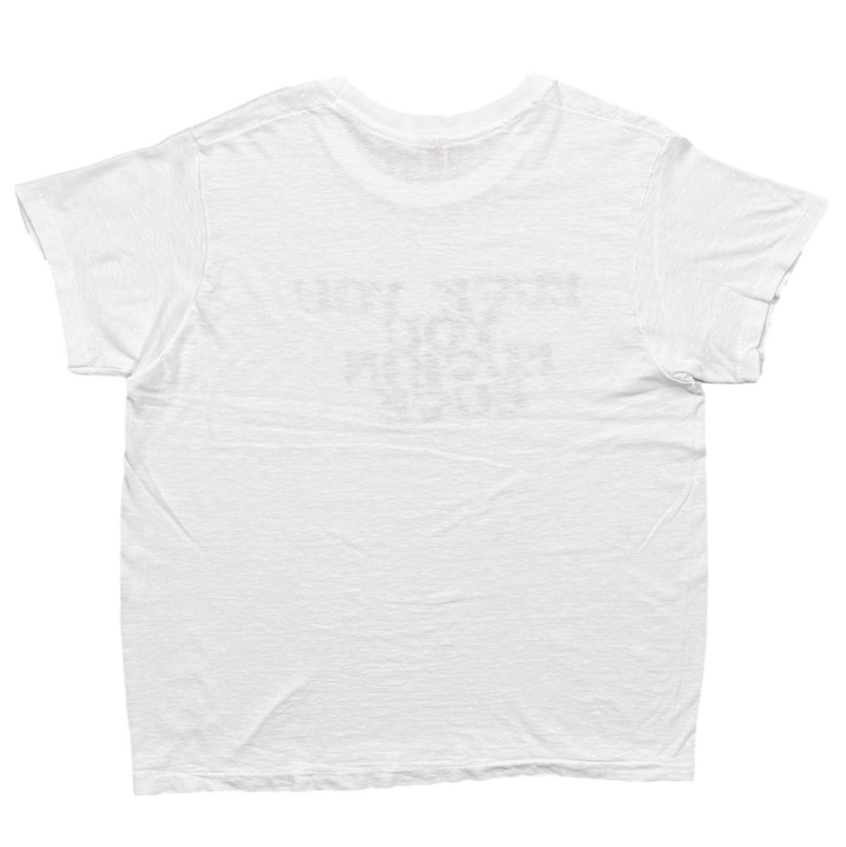 greatLAnd fuck love shirt / new vintage HANES M