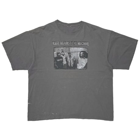 RAGE AGAINST THE MACHINE FRONT MEMBER CHARCOAL FITS XL 6976