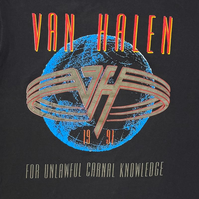 For Unlawful Carnal Knowledge 限定版 VAN HALEN 1991 FOR UNLAWFUL CARNAL LNOWLEDGE BL