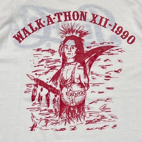 WALK-A-THON Ⅻ-1990 x PEPSI-COLA WHITE LARGE 8503