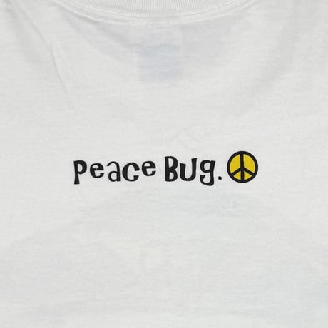 PEACE BUG HIPPIE COLOR CAR WHITE GILDAN XL 4433