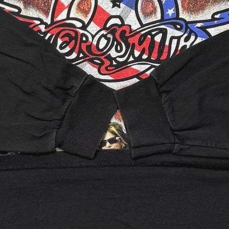 AEROSMITH JUST PUSH PLAY SORAYAMA AMERICAN FLAG BOOTLEG LS DELTA LARGE 2843