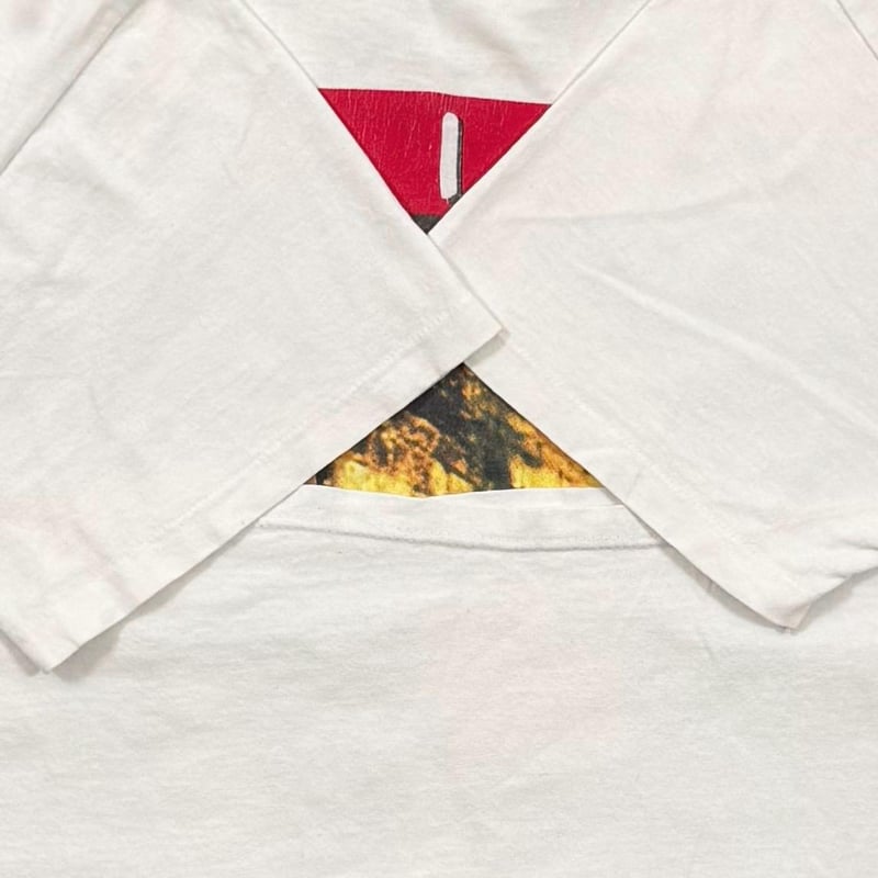 STING DOUBLE SIDE PRINT TOUR WHITE GEM XL 0165
