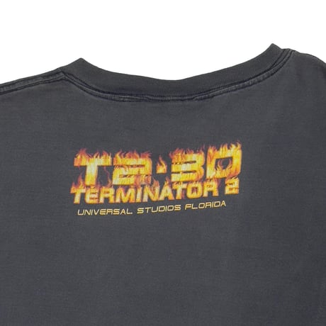 TERMINATOR 2 T2 3D BURNING HEAD UNIVERSAL STUDIOS FLORIDA XL 5913