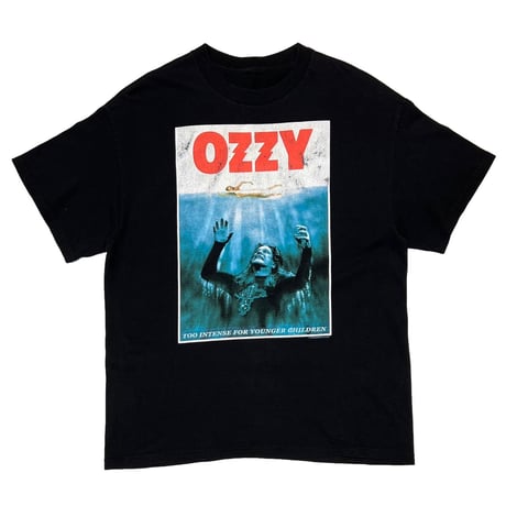 OZZY OSBOURNE 2002 OZZFEST JAWS PARODY FITS LARGE 5457