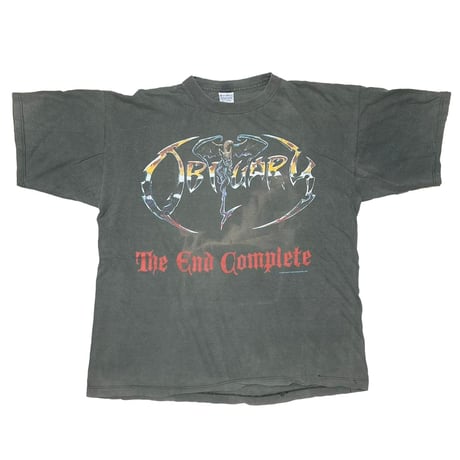 OBITUARY THE END COMPLETE BLUE GRAPE XL 5627