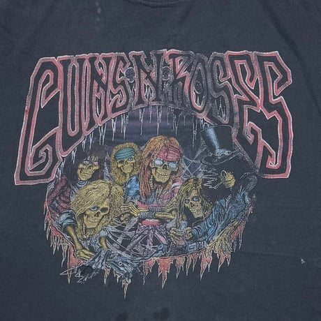 GUNS N' ROSES MEMBER SKULL '91-'92-'93 BROCKUM XL 1299