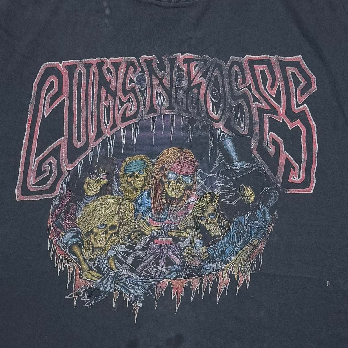 GUNS N' ROSES MEMBER SKULL '91-'92-'93 BROCKUM