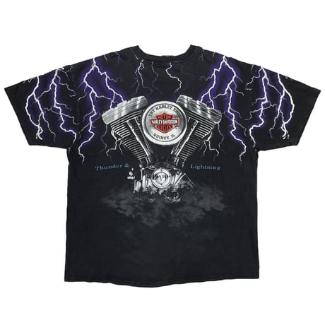 HARLEY DAVIDSON THUNDER & LIGHTNING OVP HANES XXL 9426