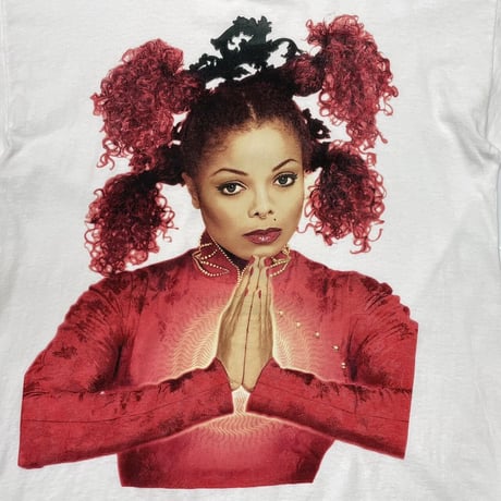 JANET JACKSON 1998 THE VELVET ROPE WORLD TOUR WHITE TULTEX LARGE 9097