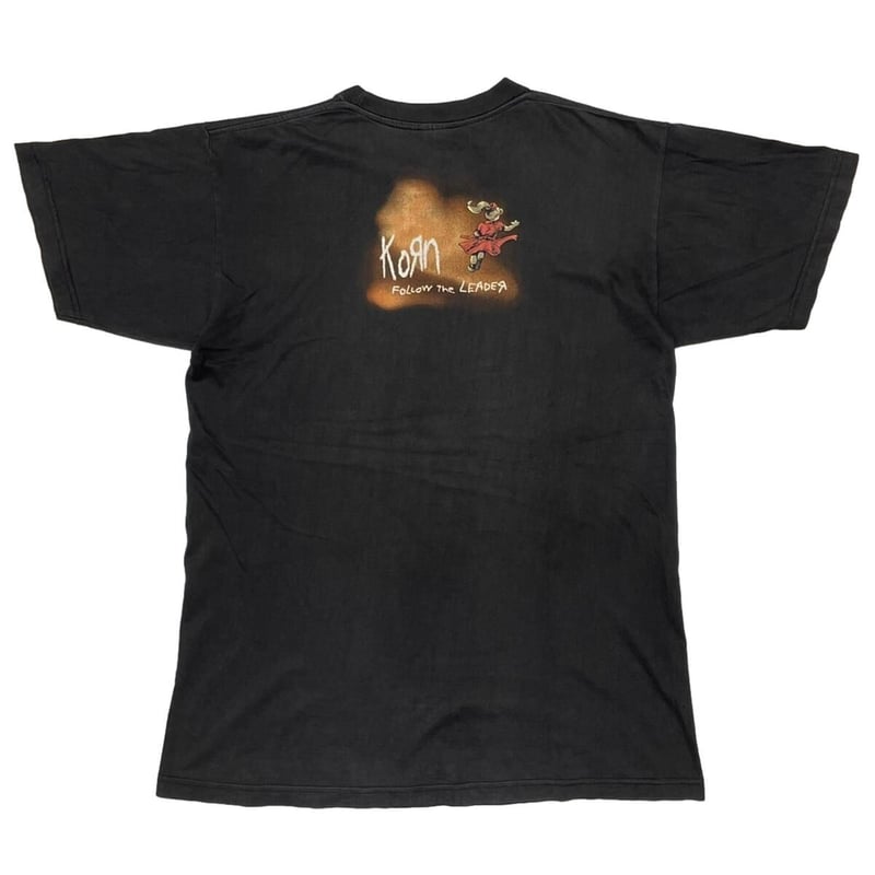 KORN tシャツ KORN FOLLOW THE LEADER FITS LARGE 5043 | greatL
