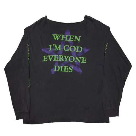 MARILYN MANSON WHEN I'M GOD EVERYONE DIES LS FITS XL 2199