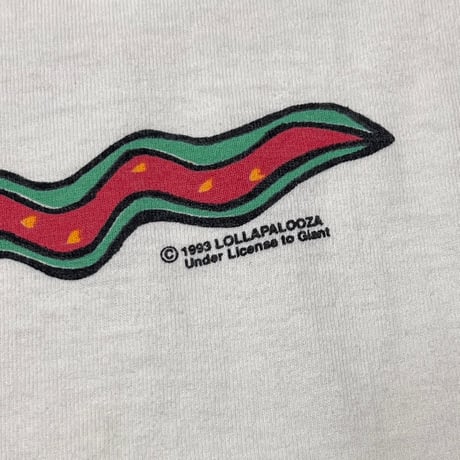 LOLLAPALOOZA 93' FESTIVAL WHITE ANVIL XL 1164