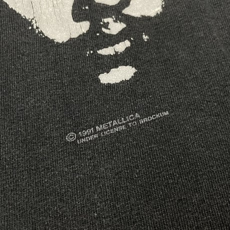 METALLICA 1991 TOUR MEMBER DOUBLE SIDE METALLICA TAG XL	9053