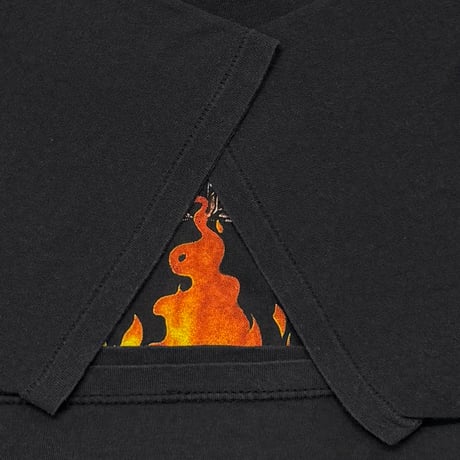 MEGADETH 1994 FLAMING SKULL BROCKUM LARGE 8916