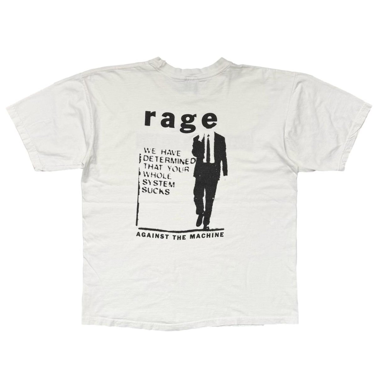 ☆貴重☆RAGE AGAINST THE MACHINE 特大タペストリー RAGE AGAINST THE MACHINE WE HAVE DETERMINED WHI