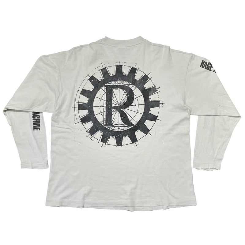 RAGE AGAINST THE MACHINE NUNS AND GUNS LS WHITE