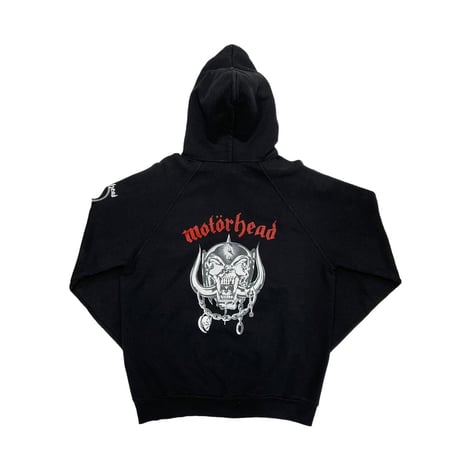 MOTORHEAD OLD HOODED SWEATSHIRT BLACK SCREENSTARS LARGE MADE IN USA 8188