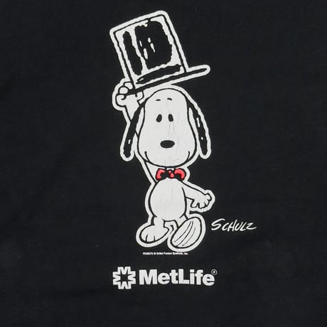 PEANUTS Metlife GREETING SNOOPY FRUIT OF THE LOOM XL 6732