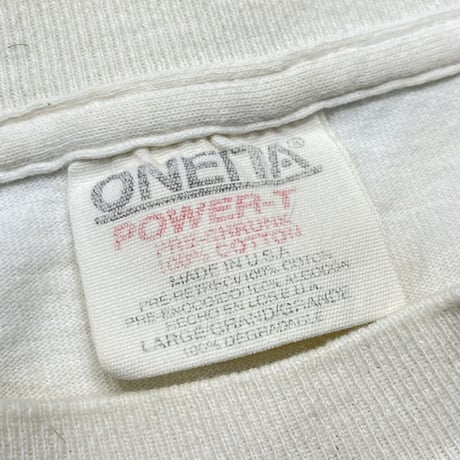 SUB POP STILL THE MOST INDIE TEE WHITE ONEITA LARGE 2735