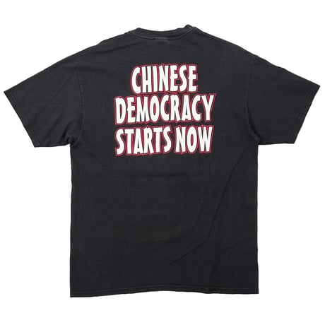 GUNS N' ROSES CHINESE DEMOCRACY HANES LARGE 3314