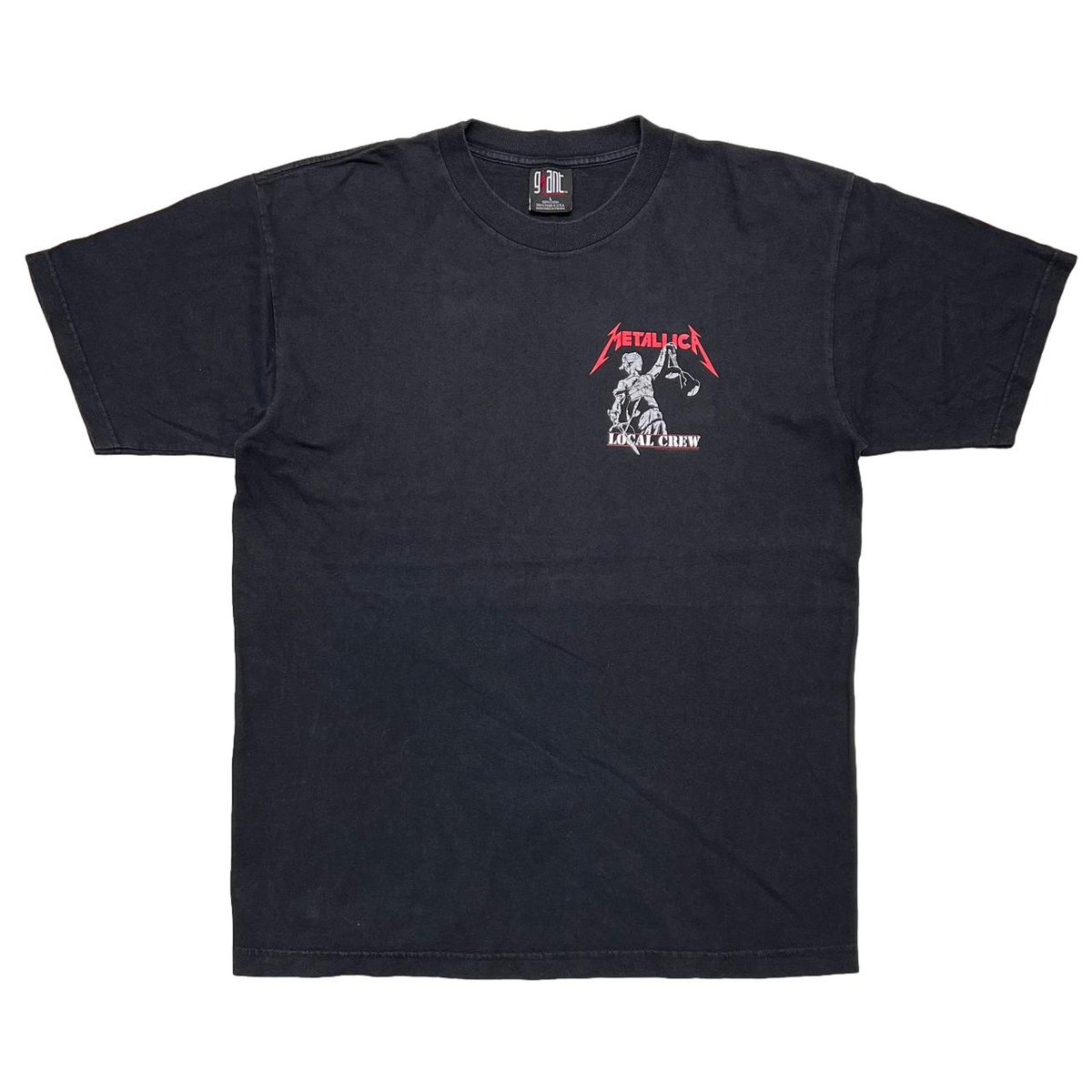 METALLICA LOCAL CREW AND JUSTICE FOR ALL GIANT