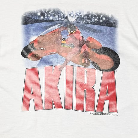 AKIRA KANEDA BIKE WHITE FRUIT OF THE LOOM XL 4275