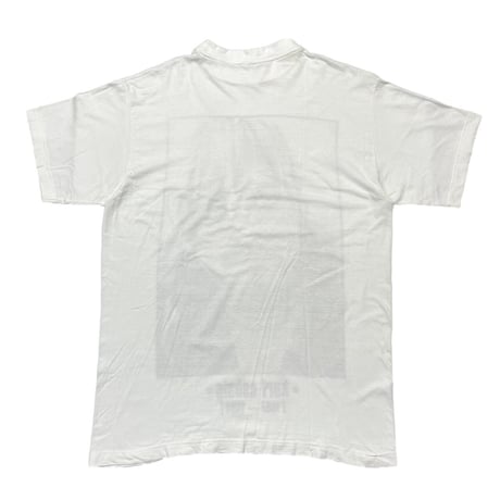 KURT COBAIN 	NIRVANA MEMORIAL TEE WHITE EURO LARGE 7863