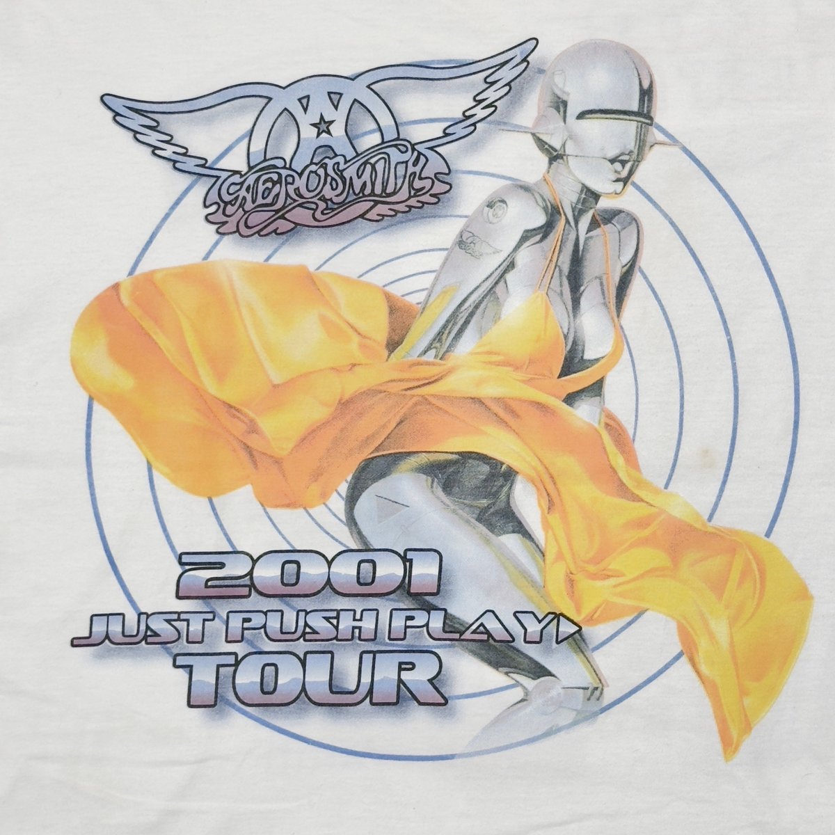送料込み AEROSMITH ツアーパンフ JUST PUSH PLAY