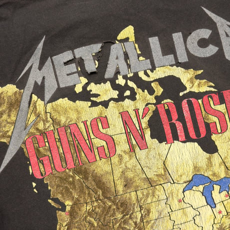 METALLICA x GUNS N' ROSES 1992 TOUR BROCKUM LARGE 9489