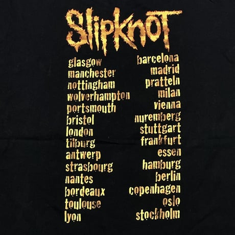 SLIPKNOT 1ST ALBUM TULTEX XXXL 5919