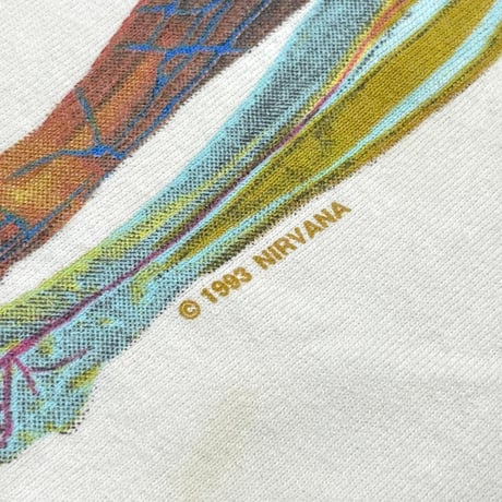 NIRVANA IN UTERO WHITE FITS MEDIUM 3762 226