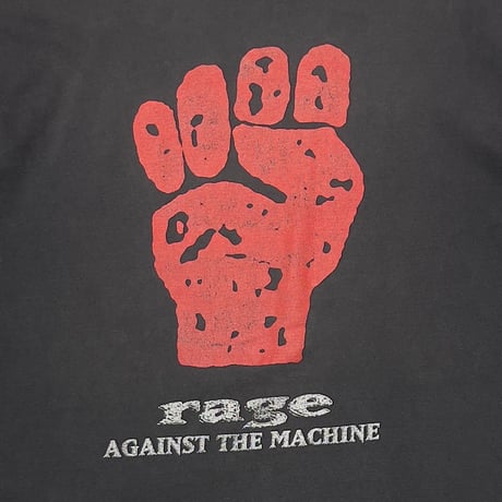 RAGE AGAINST THE MACHINE ANGRY FIST GINAT BY TULTEX XL 4728