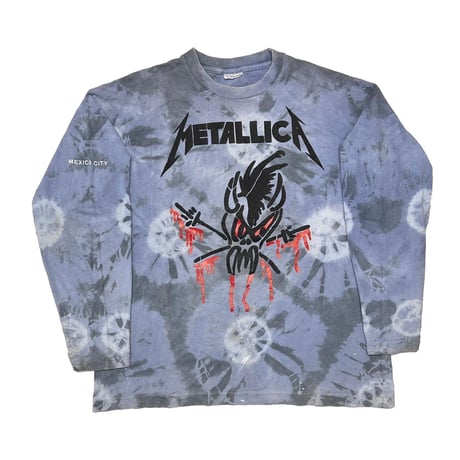METALLICA SKULL LIVE SHIT TIE DYE LS XL 8183