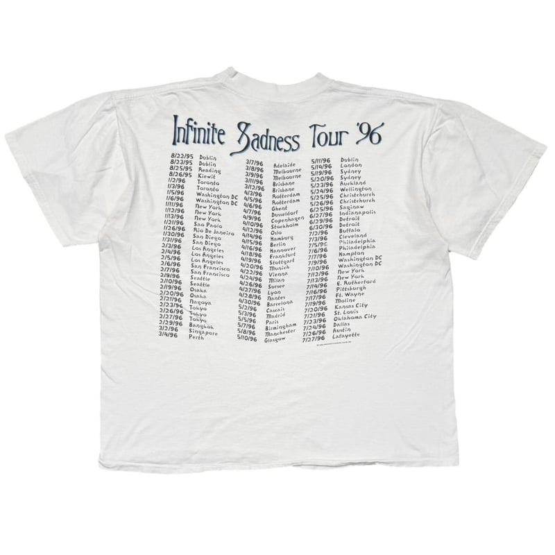 THE SMASHING PUMPKINS INFINITE SADNESS TOUR '96
