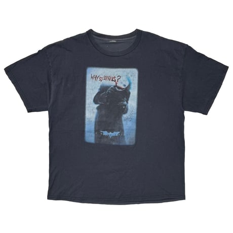 THE DARK KNIGHT JOKER WHY SO SERIOUS? FITS XXL 9232