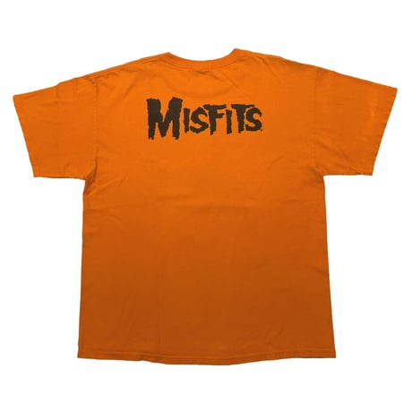 MISFITS SKULL FACE TEE ORANGE XL 9668