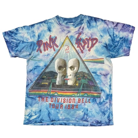 PINK FLOYD THE DIVISION BELL TOUR 1994 TIE DYE FITS XL 8471