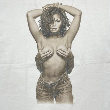 JANET JACKSON WORLD TOUR 1993 WHITE NICE MAN XL 5293