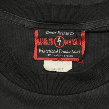 MARILYN MANSON BELIEVE MARILYN MANSON TAG LARGE 5122