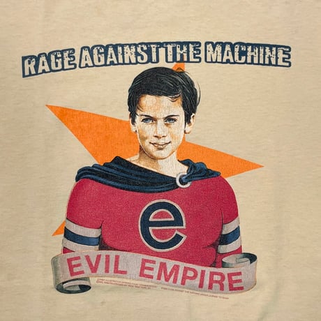 RAGE AGAINST THE MACHINE EVIL EMPIRE NATURAL TULTEX XL 8439