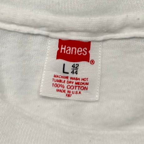MADONNA WHO'S THAT GIRL WORLD TOUR 1987 WHITE HANES LARGE 8386