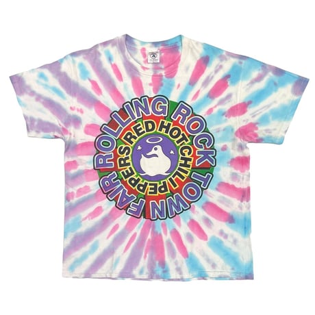 RED HOT CHILI PEPPERS ROLLING ROCK TOWN FAIR TIE DYE DELTA LARGE 1769