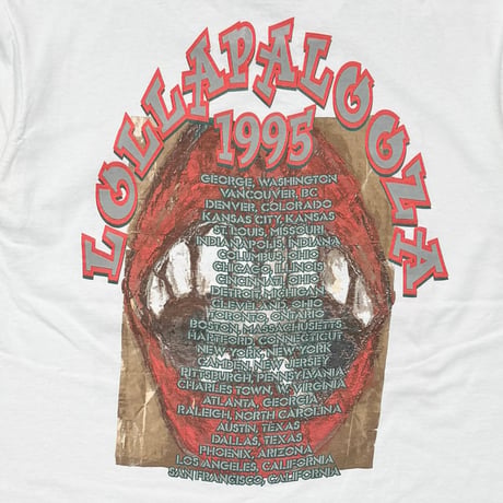 LOLLAPALOOZA 95 AMERICAN FLAG ANVIL LARGE 7935