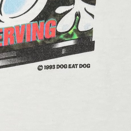 OLD & VINTAGE 1993 HIGH-THC HI-C PARODY WHITE Lee LARGE 7242