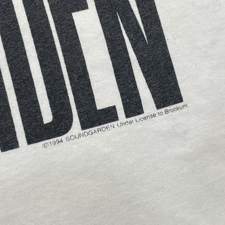 SOUND GARDEN S LOGO WHITE LARGE 5771