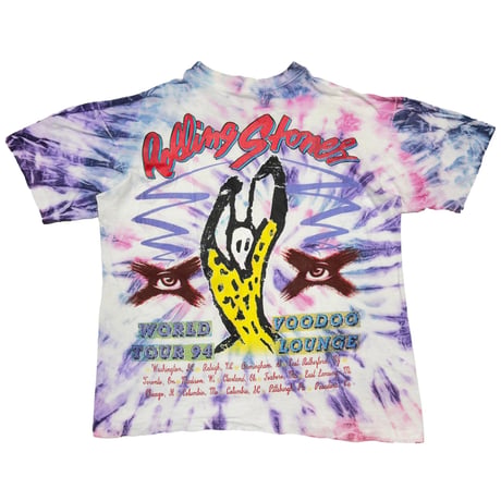 ROLLING STONES VOODOO LOUNGE 1994 TIEDYE XL 1869