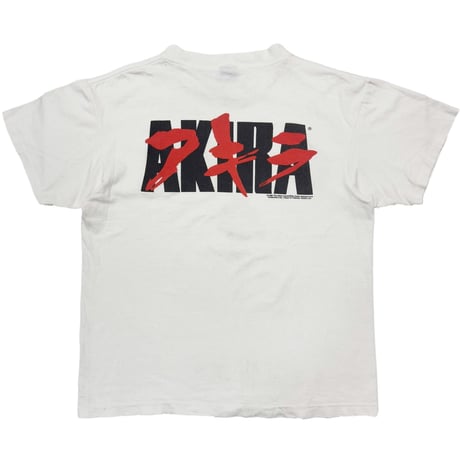 AKIRA 1988 KANEDA BIKE TEE WHITE FASHION VICTIM LARGE 3946