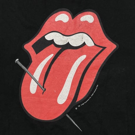 THE ROLLING STONES SPRINT TOUR 98 LS NAIL LIP & TONGUE  BLACK ANVIL XL 7798