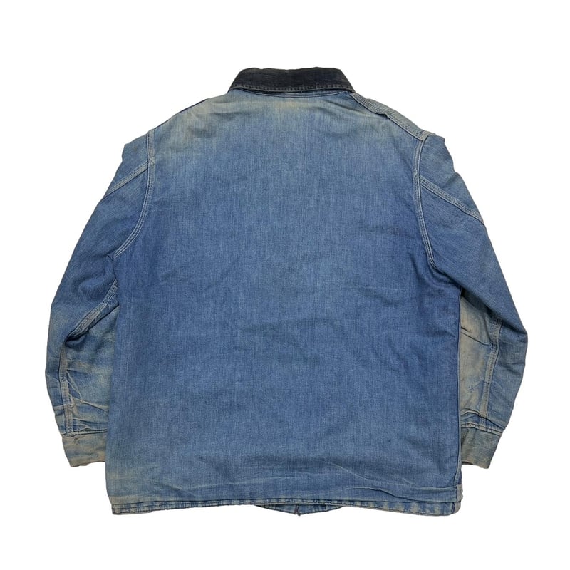 SEARS 70S LINED DENIM COVERALL JACKET 44 | grea
